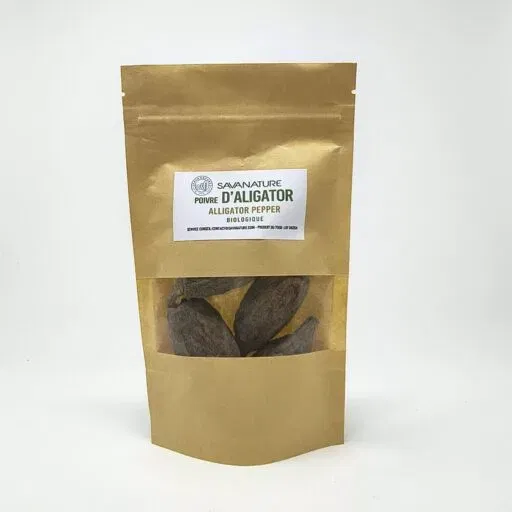 POIVRE D'ALIGATOR Gousse Séchée